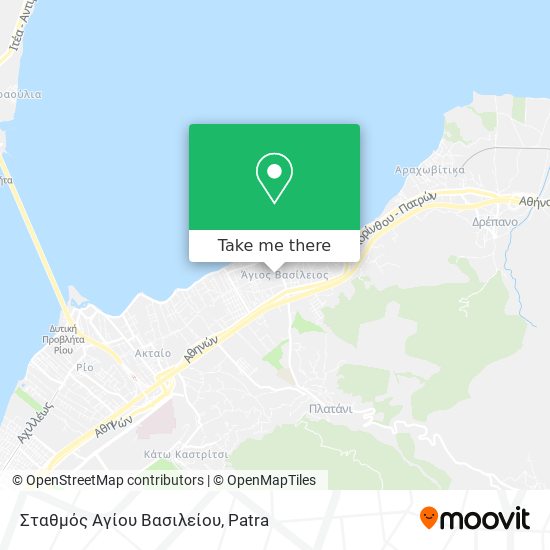 Σταθμός Αγίου Βασιλείου map