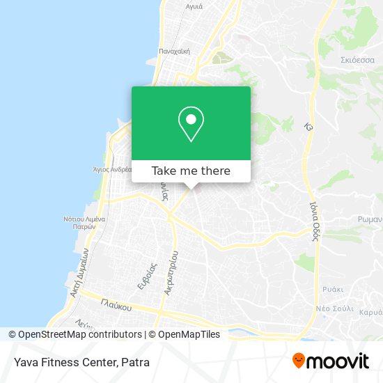 Yava Fitness Center map