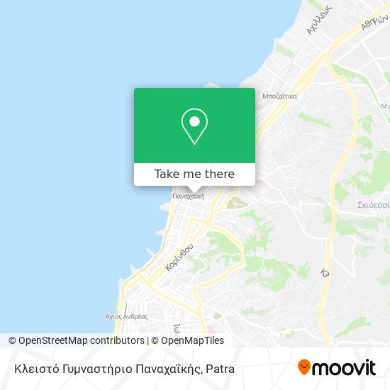 Κλειστό Γυμναστήριο Παναχαΐκής map