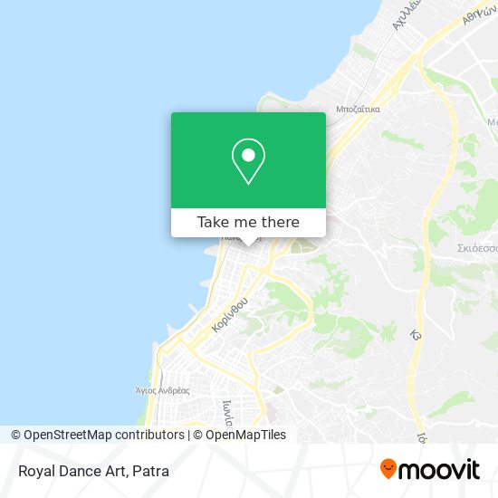 Royal Dance Art map