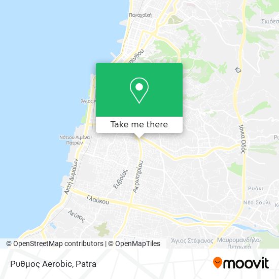 Ρυθμος Aerobic map