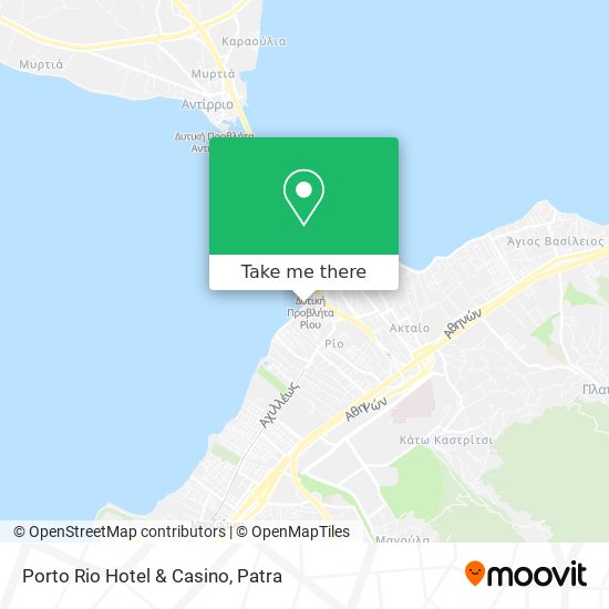 Porto Rio Hotel & Casino map