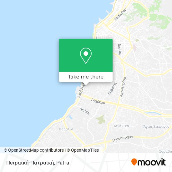 Πειραϊκή-Πατραϊκή map