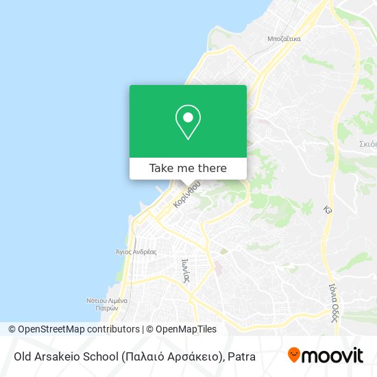 Old Arsakeio School (Παλαιό Αρσάκειο) map