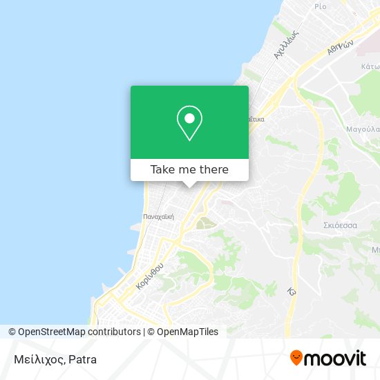 Μείλιχος map