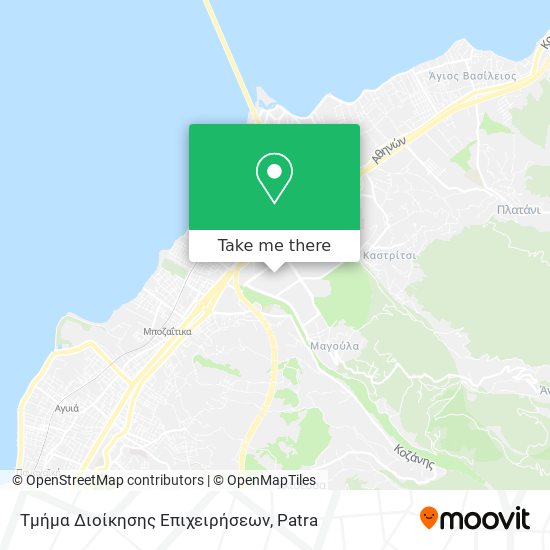 Τμήμα Διοίκησης Επιχειρήσεων map