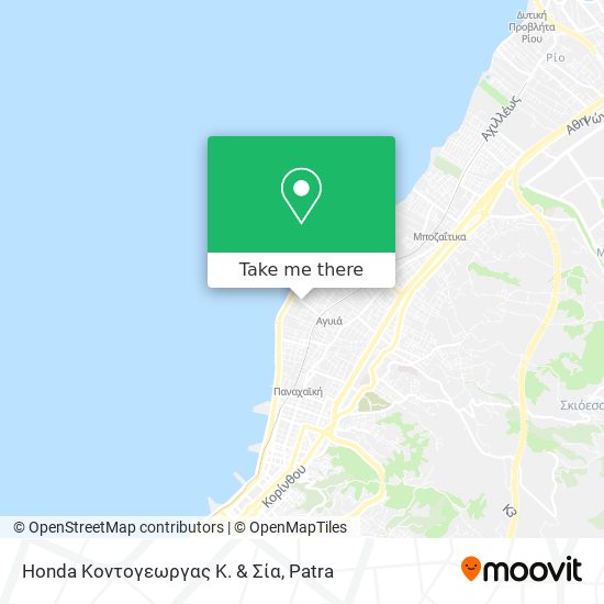 Honda Κοντογεωργας Κ. & Σία map