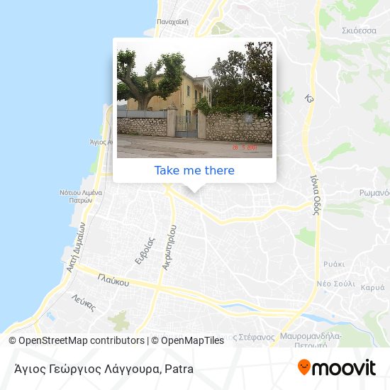 Άγιος Γεώργιος Λάγγουρα map