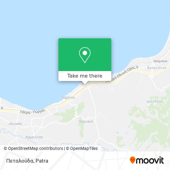 Πεταλούδα map