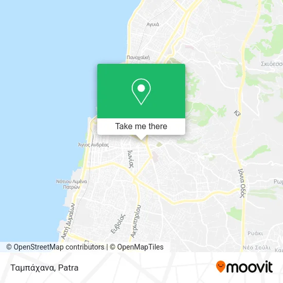 Ταμπάχανα map