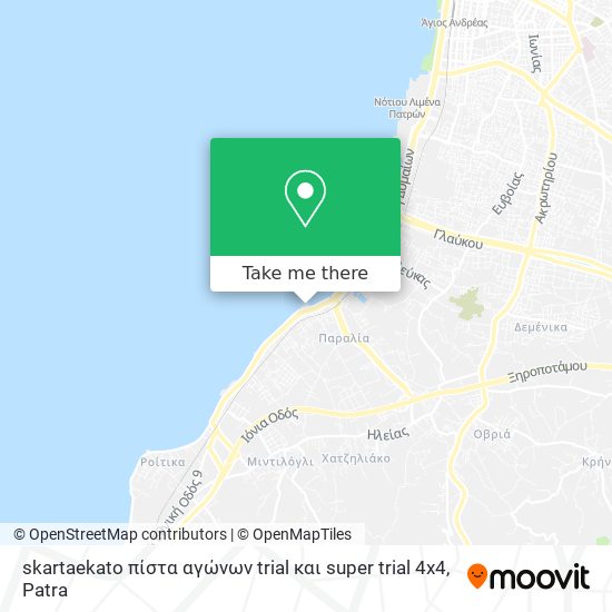 skartaekato πίστα αγώνων trial και super trial 4x4 map