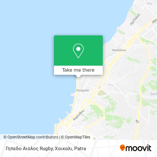Γηπεδο Αιολος Rugby, Χαικαλι map