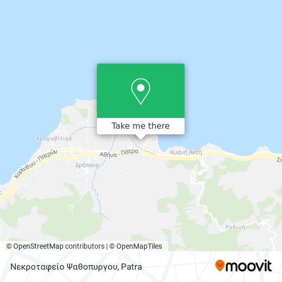 Νεκροταφείο Ψαθοπυργου map