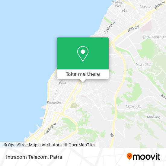 Intracom Telecom map