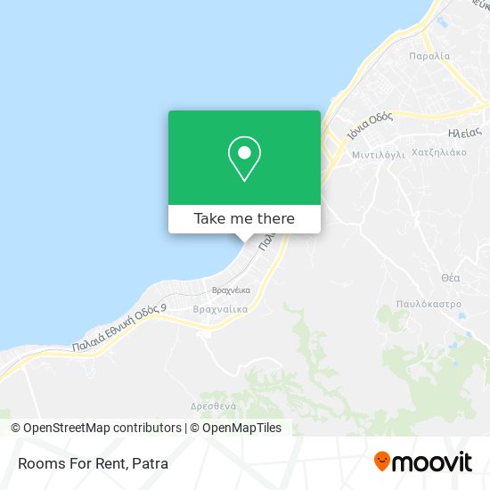 Rooms For Rent map