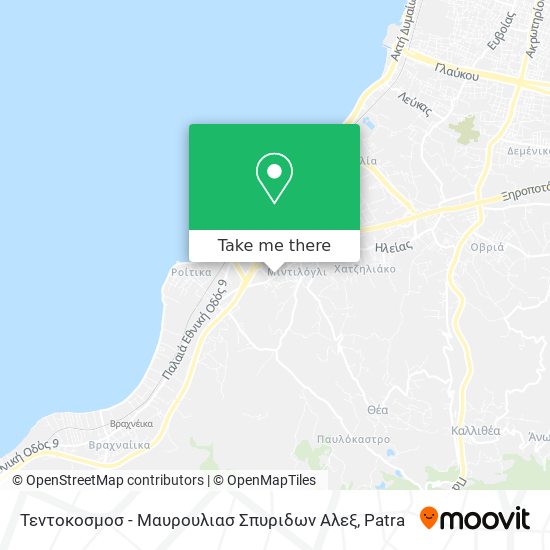 Τεντοκοσμοσ - Μαυρουλιασ Σπυριδων Αλεξ map