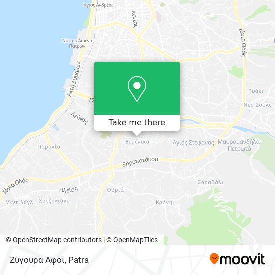 Ζυγουρα Αφοι map