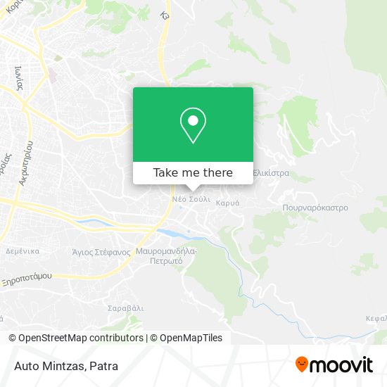 Auto Mintzas map