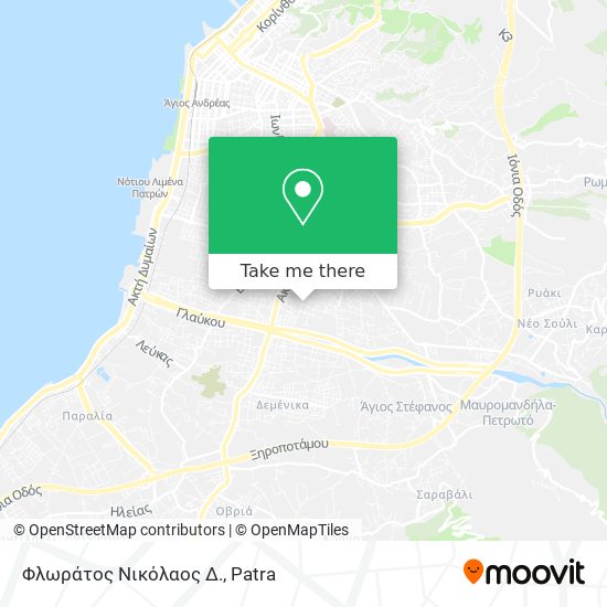 Φλωράτος Νικόλαος Δ. map