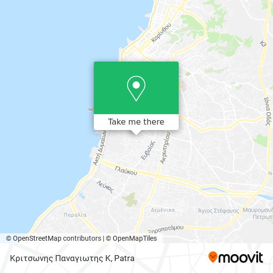 Κριτσωνης Παναγιωτης Κ map