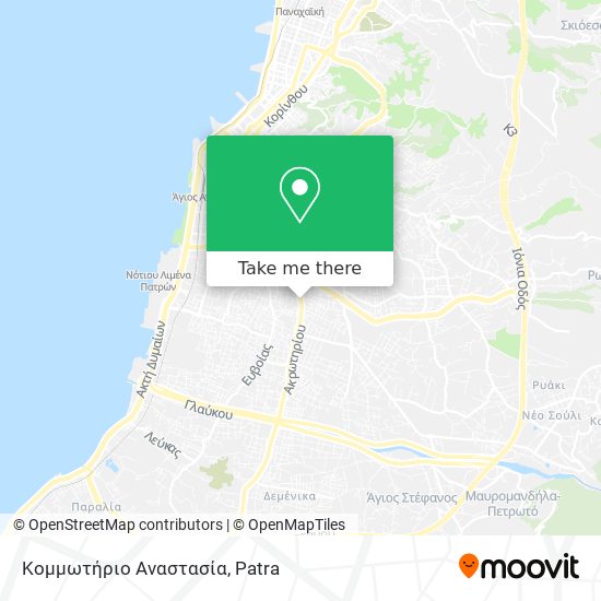 Κομμωτήριο Αναστασία map