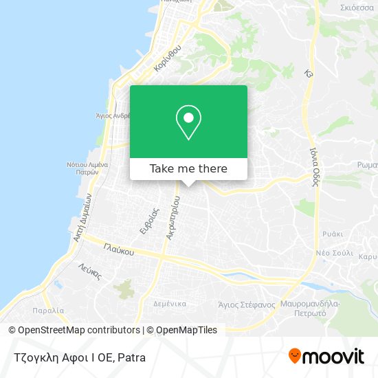 Τζογκλη Αφοι Ι ΟΕ map