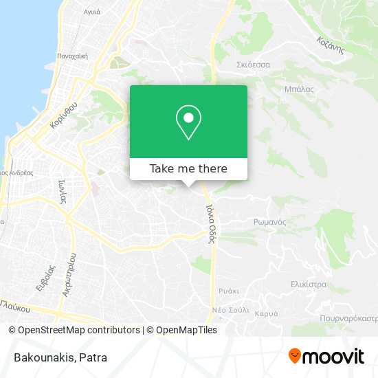 Bakounakis map
