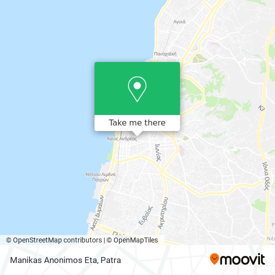 Manikas Anonimos Eta map