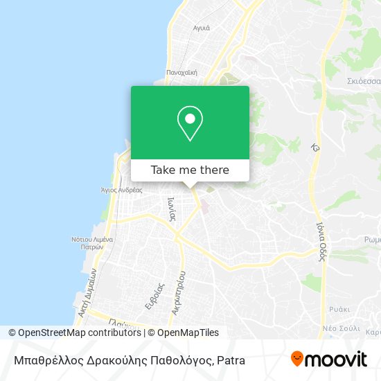 Μπαθρέλλος Δρακούλης Παθολόγος map