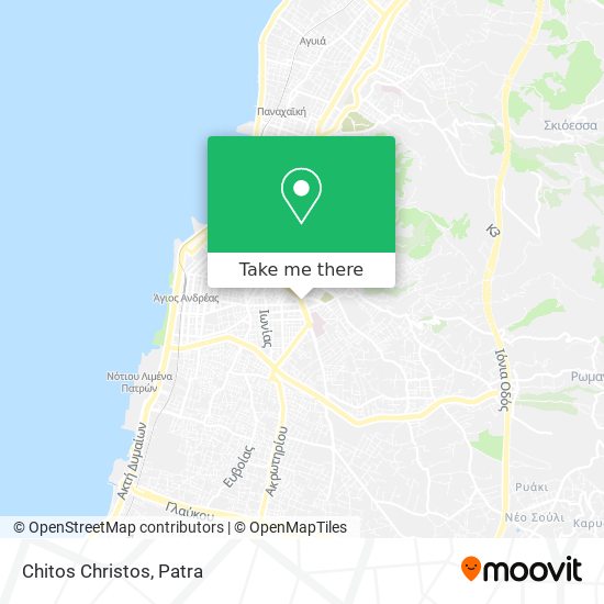 Chitos Christos map