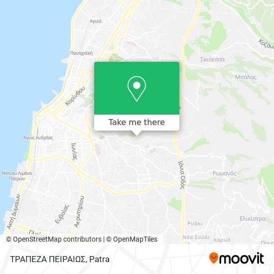 ΤΡΑΠΕΖΑ ΠΕΙΡΑΙΩΣ map