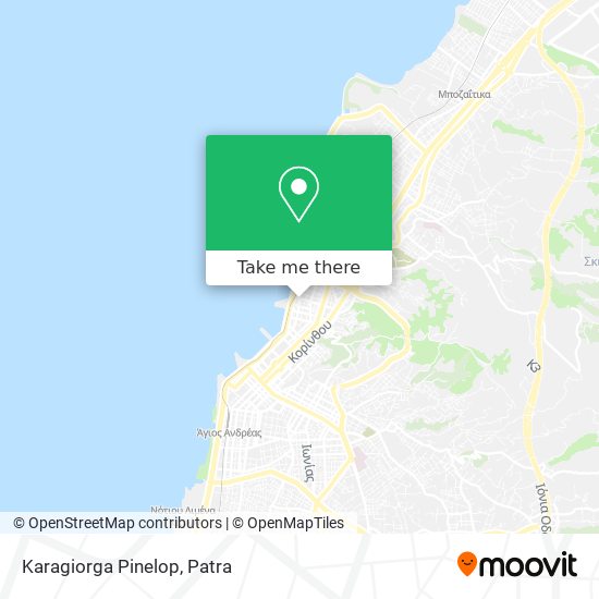 Karagiorga Pinelop map