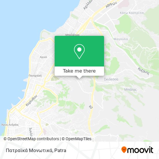 Πατραϊκά Μονωτικά map