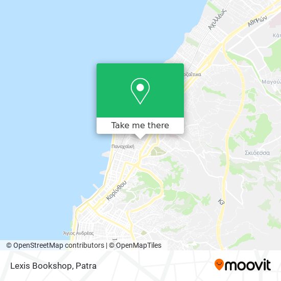Lexis Bookshop map