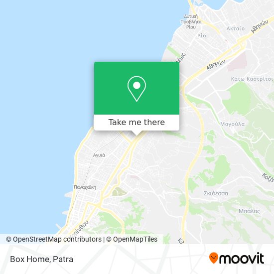 Box Home map