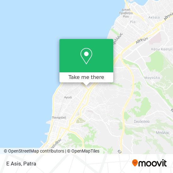 E Asis map