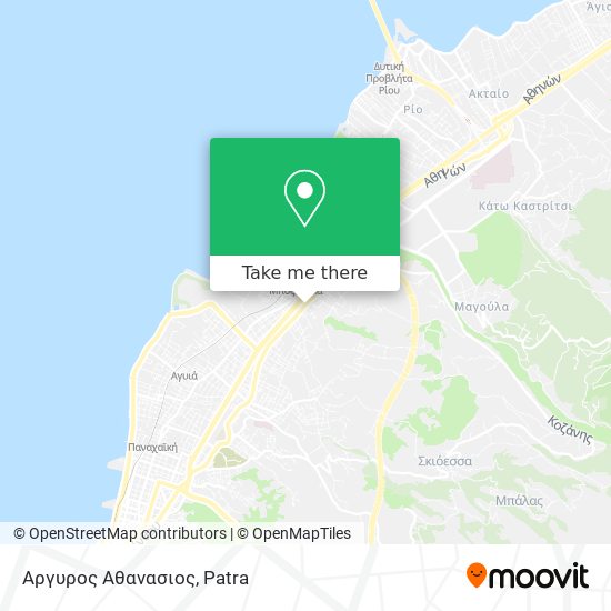 Αργυρος Αθανασιος map