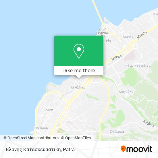 Βλανης Κατασκευαστικη map