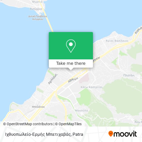 Ιχθυοπωλείο-Ερμής Μπετιχαβάς map