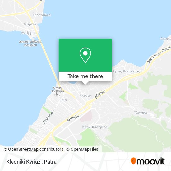 Kleoniki Kyriazi map