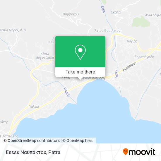 Εεεεκ Ναυπάκτου map