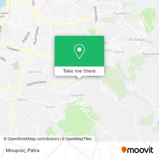 Μουριες map