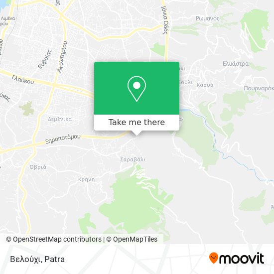 Βελούχι map
