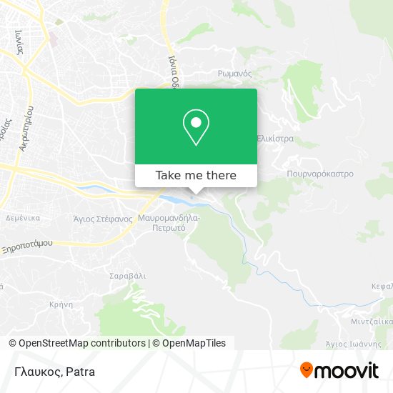 Γλαυκος map