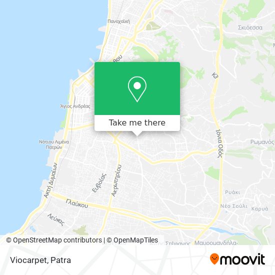 Viocarpet map