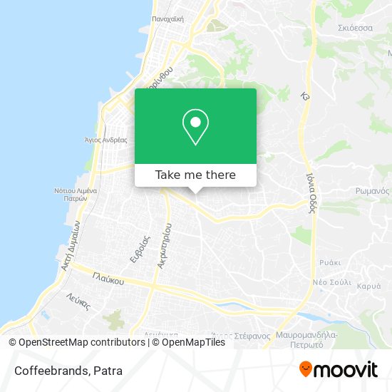 Coffeebrands map