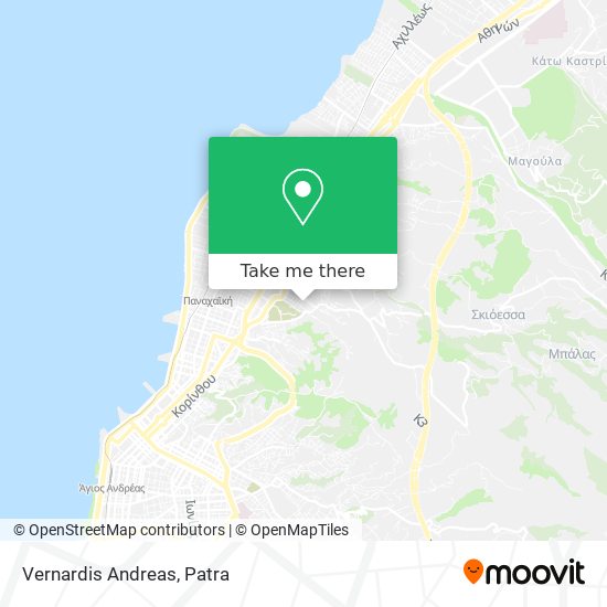 Vernardis Andreas map