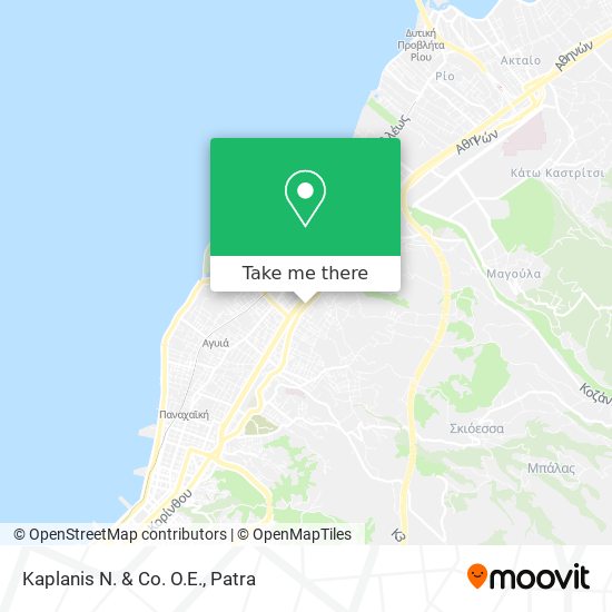 Kaplanis N. & Co. O.E. map