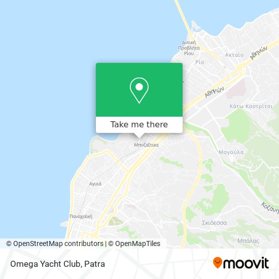 Omega Yacht Club map