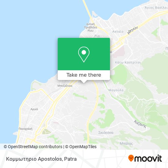 Κομμωτηριο Apostolos map
